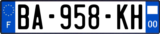 BA-958-KH