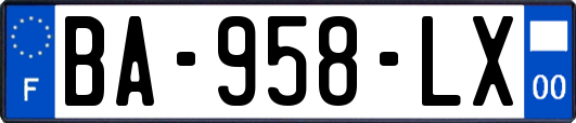 BA-958-LX