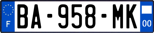 BA-958-MK