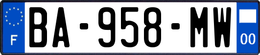 BA-958-MW