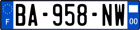 BA-958-NW