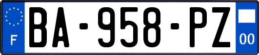 BA-958-PZ