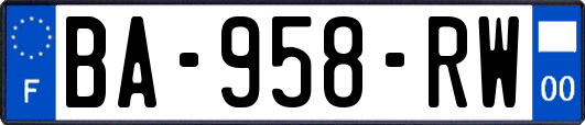 BA-958-RW