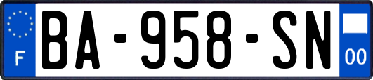 BA-958-SN