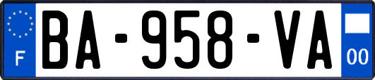 BA-958-VA