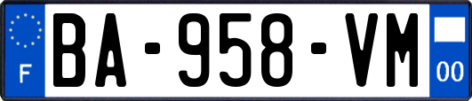 BA-958-VM