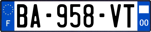 BA-958-VT