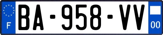 BA-958-VV