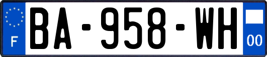 BA-958-WH