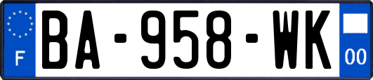 BA-958-WK