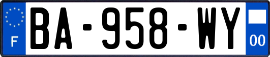 BA-958-WY