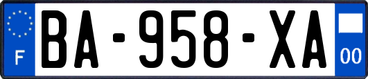BA-958-XA