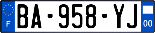 BA-958-YJ