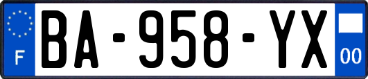 BA-958-YX