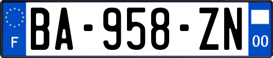 BA-958-ZN