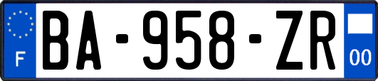 BA-958-ZR