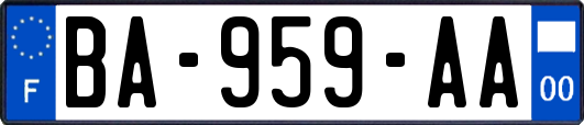 BA-959-AA