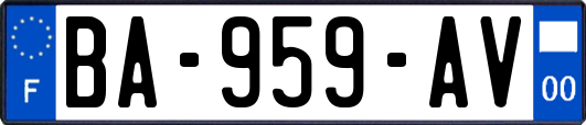 BA-959-AV
