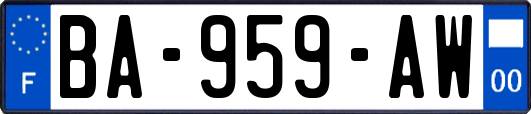 BA-959-AW