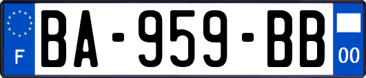 BA-959-BB