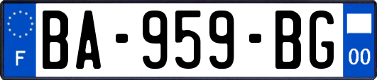 BA-959-BG