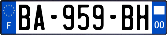 BA-959-BH