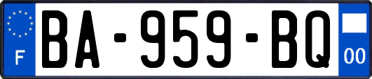 BA-959-BQ