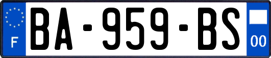 BA-959-BS