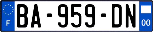 BA-959-DN