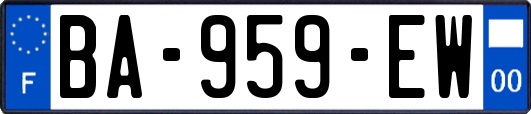 BA-959-EW