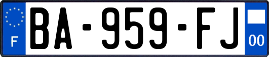 BA-959-FJ