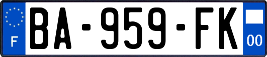 BA-959-FK