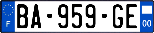 BA-959-GE