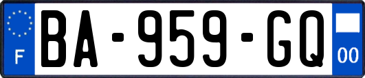 BA-959-GQ