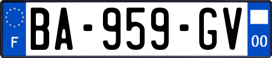 BA-959-GV