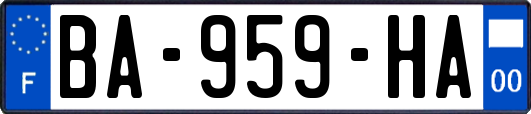 BA-959-HA