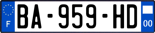 BA-959-HD