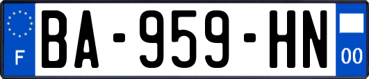BA-959-HN
