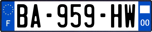 BA-959-HW
