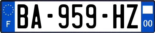 BA-959-HZ