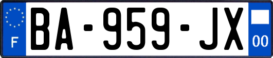 BA-959-JX
