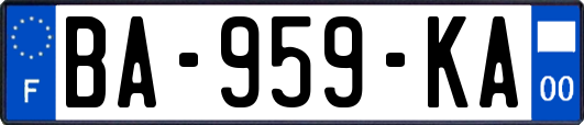 BA-959-KA