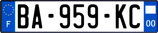 BA-959-KC