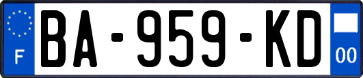 BA-959-KD