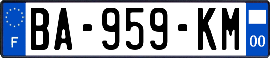 BA-959-KM