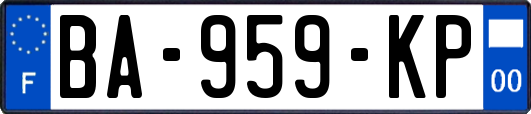 BA-959-KP