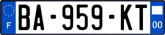 BA-959-KT