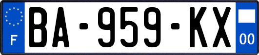 BA-959-KX