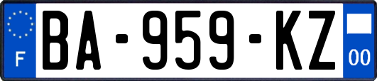 BA-959-KZ
