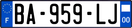BA-959-LJ